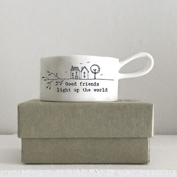 Friendship Tea Light Candle Holder Gift, 4 of 4