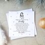 Personalised 1st Christmas As My Daddy Christmas Card, thumbnail 1 of 3