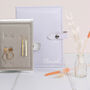 Travel Size Personalised Book Earring Organiser, thumbnail 3 of 12