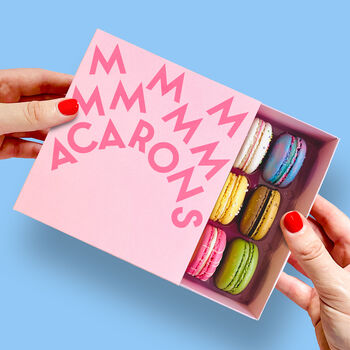 Birthday Macarons Box Of 12, 4 of 7