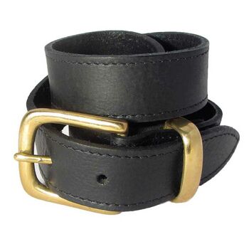 Men's 'Orion' Italian Leather Belt, 4 of 10