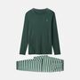 Men's Pine Forest' Bamboo Pyjama Set, thumbnail 3 of 5