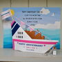 Personalised Anniversary Cruise Ship Card, thumbnail 2 of 12