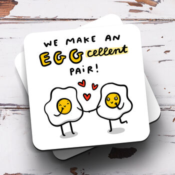 Personalised Mug 'We Make An Eggcellent Pair', 3 of 3