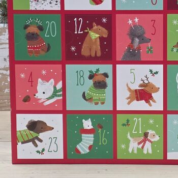 Fill Your Own Advent Calendar Christmas Pups, 2 of 3