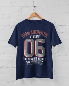 'Authentic Vintage 2006' 18th Birthday Gift T Shirt, 2 of 7