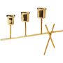 Three Arms Metal Candlestick Taper Candle Holder Stand, thumbnail 6 of 7