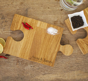 Personalised Puzzle Cutting Board, 6 of 9