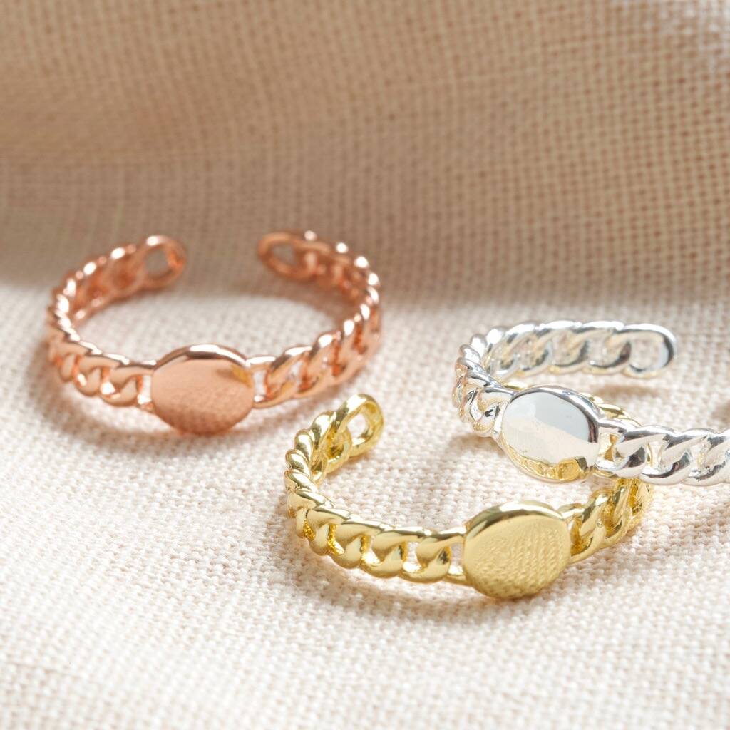 Adjustable Chain Ring By Lisa Angel