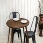Ound Wooden Dining Room Table, Narrow Dine Table, thumbnail 4 of 12