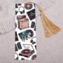 Vinyl Record Player Bookmark With Coloured Tassel, thumbnail 2 of 3