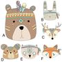 Children's Woodland Animal Cupboard, Drawer Knobs, thumbnail 4 of 6