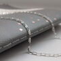 Sterling Silver Open Link Chain Bracelet, thumbnail 3 of 9