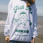 Pick Me Womens Staycation Sweat With Strawberry Graphic, thumbnail 1 of 4
