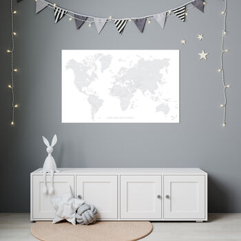 Personalised Travel Pin Map, 2 of 6