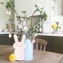 Mini Bunny And Carrot Wooden Decoration Pack, thumbnail 2 of 3