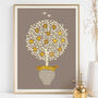 Golden Anniversary Gift Personalised Family Tree Print, thumbnail 5 of 12