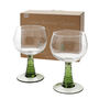 Set Of Two Retro Roemer Wine Glasses, thumbnail 3 of 5