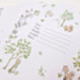 30 Woodland Theme Baby's First Year Milestone Cards, thumbnail 5 of 12
