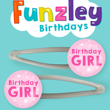 Birthday Girl Hair Clips, 3 of 4