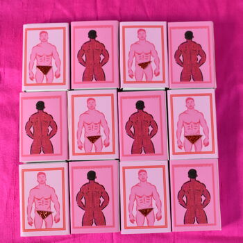 Naked Man Mini Matchbox, 3 of 8
