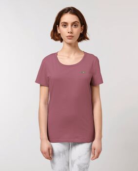 Tiny Flag 100% Organic Cotton Women's T Shirt, 8 of 10