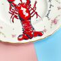 You're My Lobster Vintage Cake Plate Wall Decor, thumbnail 2 of 5