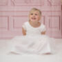 Soft Lace And Tulle Flower Girl Dress, thumbnail 3 of 8
