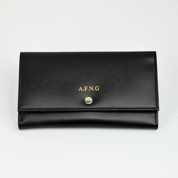 Personalised Leather Travel Wallet, 7 of 8