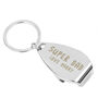 Personalised Super Dad Bottle Opener Keyring, thumbnail 2 of 4