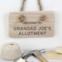 Personalised 'Welcome To…' Wooden Sign, thumbnail 1 of 3