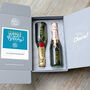 Champagne Duo Personalised Gift Set, thumbnail 1 of 3