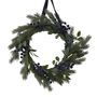 Foliage Christmas Wreath With Sloe Berries, thumbnail 2 of 3