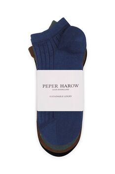 Four Pack Essential Men's Trainer Socks Neutral, 2 of 3
