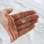Tiny Rings Necklace In Sterling Silver, thumbnail 11 of 11