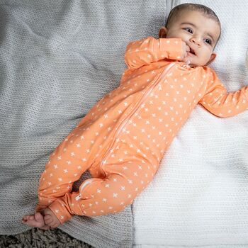 New Parent Kit: Organic Zipped Sleepsuit Set, 7 of 10