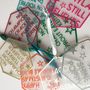 Personalised Cracker Puller Tree Decoration, thumbnail 2 of 2