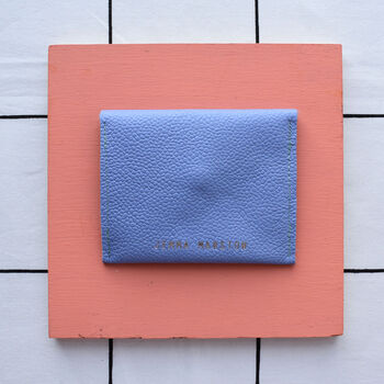 Pebble Leather Card Pouch, 4 of 6