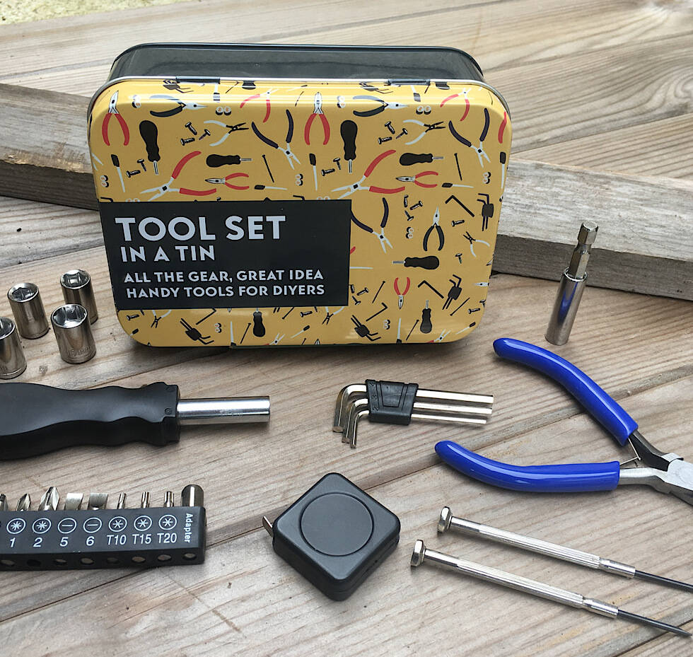 Tool Set In A Tin By Liberty Bee