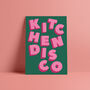 Kitchen Disco Print, thumbnail 1 of 11