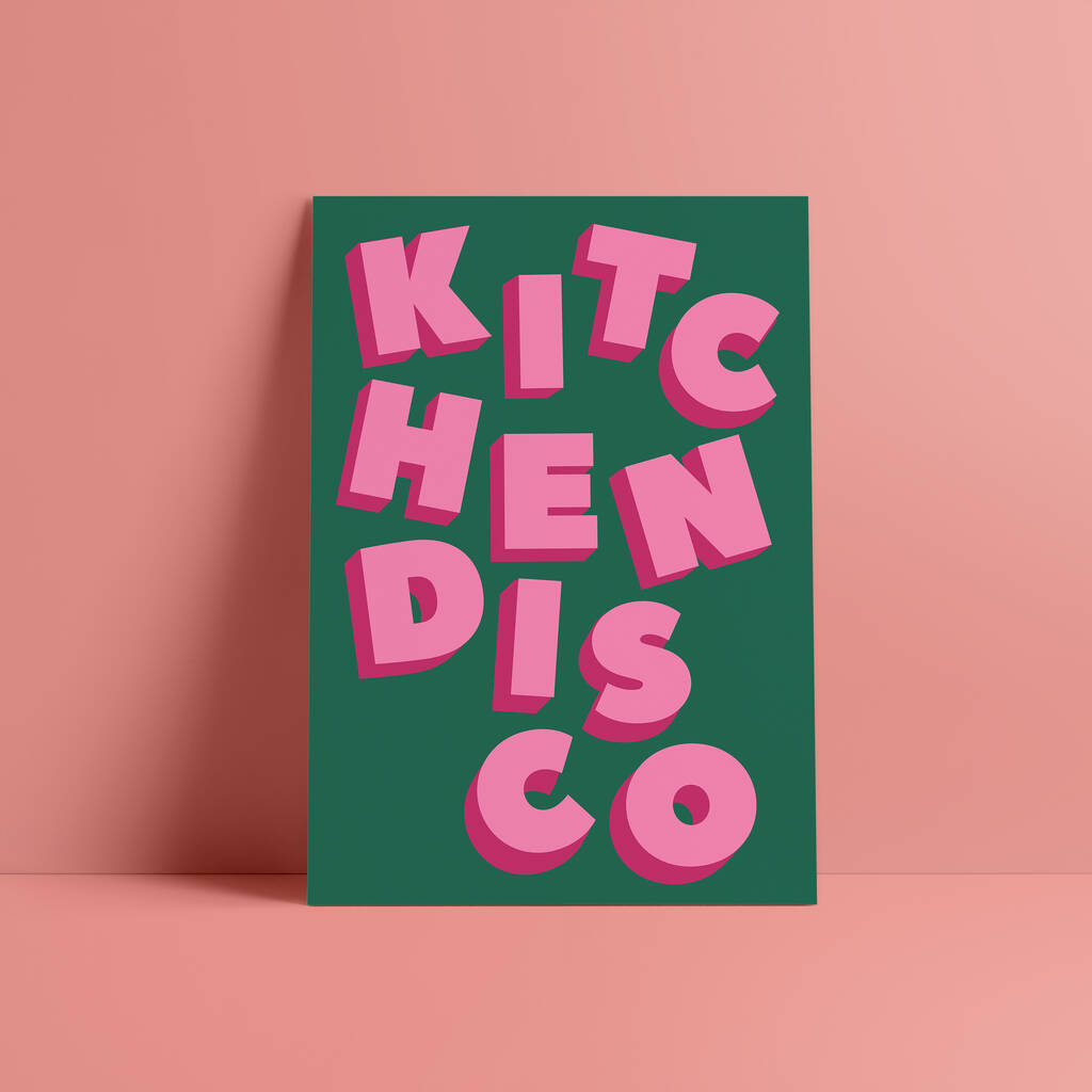 Kitchen Disco Print, 1 of 11