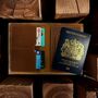 Personalised Leather Passport Holder / Travel Wallet, thumbnail 5 of 6