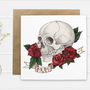 Skull And Rose Tattoo Style 'Mum' Card, thumbnail 1 of 3