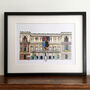 'Royal Academy, London' Recycled Paper Collage Print, thumbnail 2 of 4