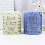 Personalised Engagement Patterned Coloured Candle, thumbnail 2 of 11