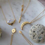 Gold Vermeil Lucette Diamond Necklace, thumbnail 3 of 5