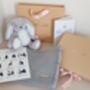 Personalised New Mum To Be Cashmere Bunny Gift Set, thumbnail 1 of 9