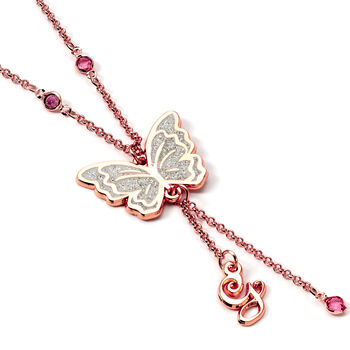 Wicked Glinda Butterfly Necklace, 2 of 4