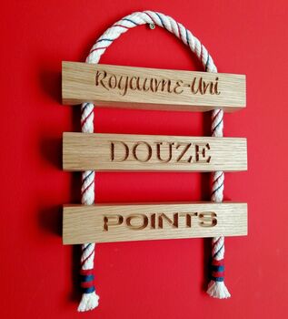 Eurovision Song Contest Douze Points Wall Hanging, 2 of 7