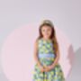 Lemon Garden Dress With Hairband Accessory, thumbnail 2 of 7